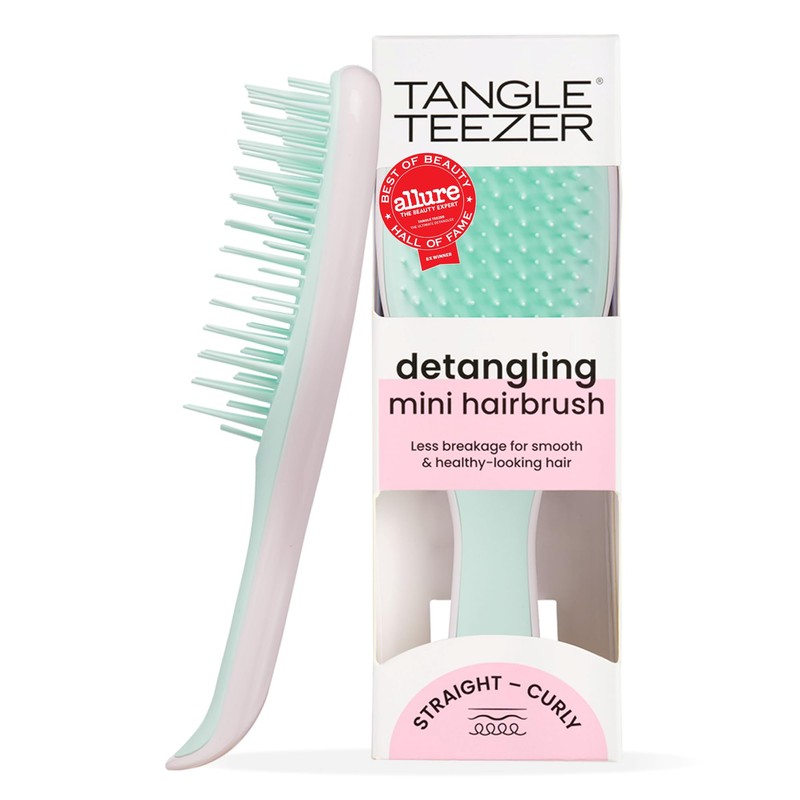 Tangle Teezer El mini cepillo desenredante definitivo para cabello húmedo
