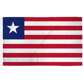 Liberia 3x5ft Flag of Liberia Liberian Flag 3x5 House Flag 100D