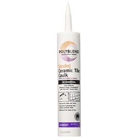 Custom Building Products PC6010S-6 Sanded Ceramic Tile Caulk, 10.5 oz, Charcoal