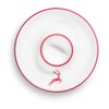GMUNDNER KERAMIK Egg Cup Smooth Diameter 12 cm Bordeaux Red