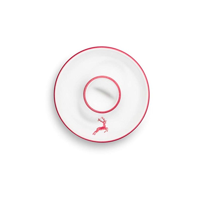 GMUNDNER KERAMIK Egg Cup Smooth Diameter 12 cm Bordeaux Red