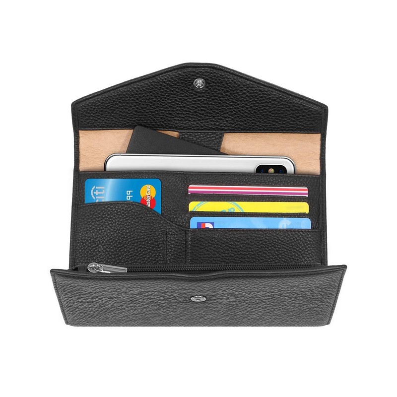 Genuine Leather RFID Blocking Passport Travel Wallet – Card Organizer