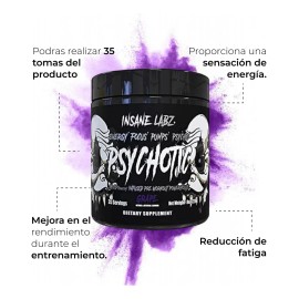 Pre Entreno Insane Labz Psychotic Black (35 Servicios)