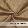ELKCA Thick Chenille Window Curtains Valance for Living Room Coffee