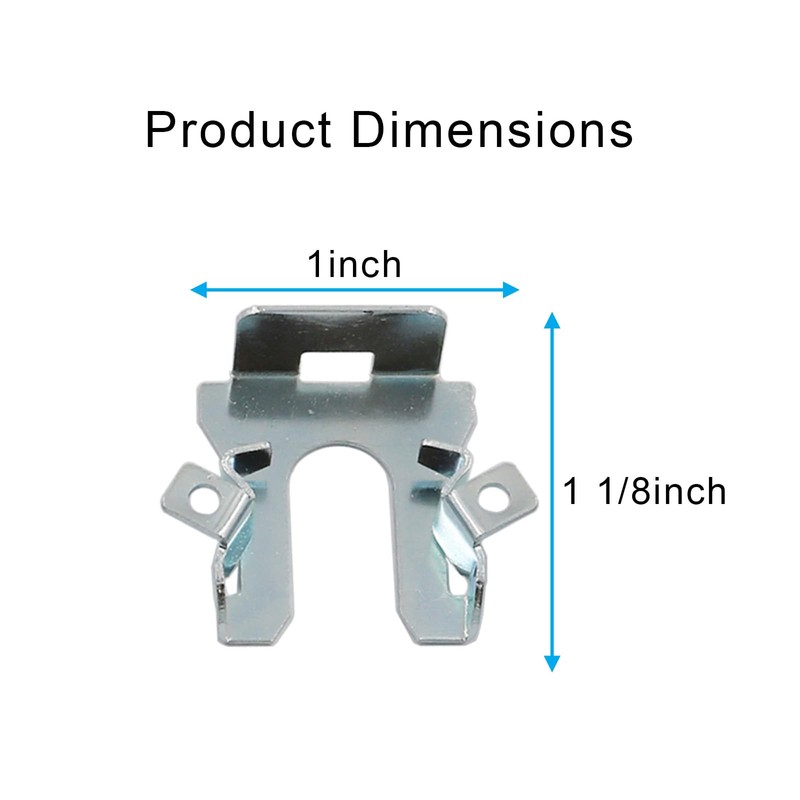 16PCS Headlight Component Pivot Retaining Clips fit for Ford F250