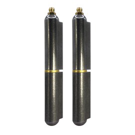 5” Inch Weldable Bullet Hinge – Heavy Duty Barrel Hinges – Weld On Gate Hinges – Weldable Door Hinges – Weld BBQ Smoker Hinge – 5.01" Inch x .774" Inch – Heavy Duty Steel TearDrop Body Pin Grease Zerk