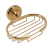 Wall Mounted Metal Soap Holder Antique Bathroom Soap Basket Dish