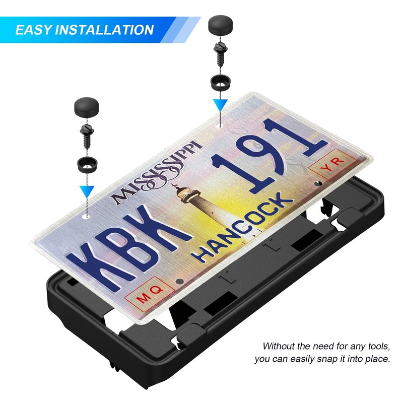 Podestaa Front License Plate Bracket for Ford F150 2024-2026 RL3Z-BA