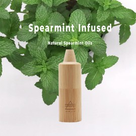 Ayrlume Aroma Spearmint Personal Air Filter 2 Pack - Infused with Essential Oils Spearmint - Odor and Smoke Eliminator