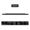 Shozafia Kitchen Cabinet Pulls - Black Cabinet Handles - 5