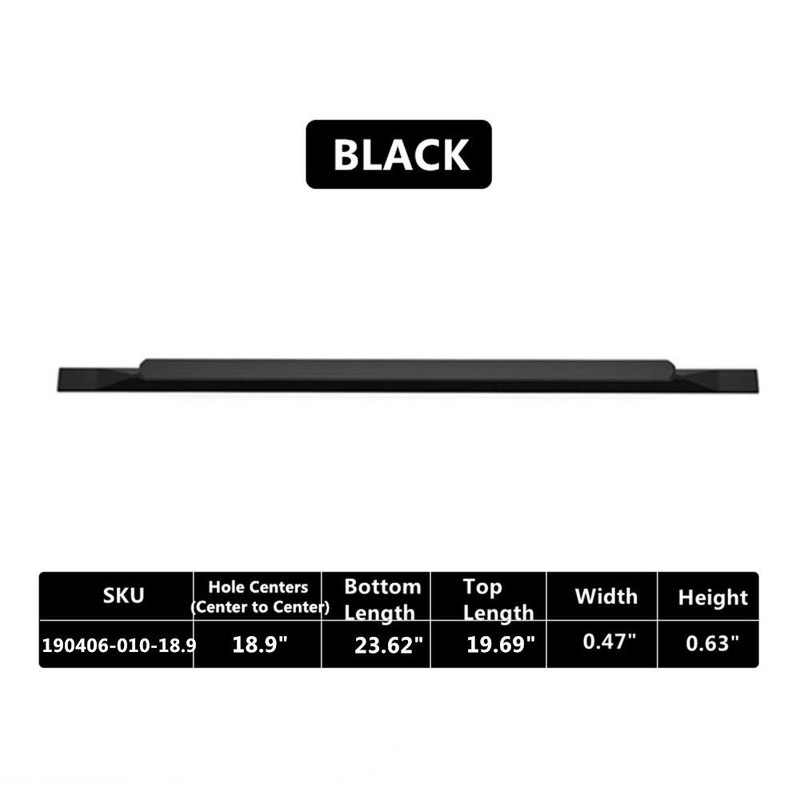 Shozafia Kitchen Cabinet Pulls - Black Cabinet Handles - 5