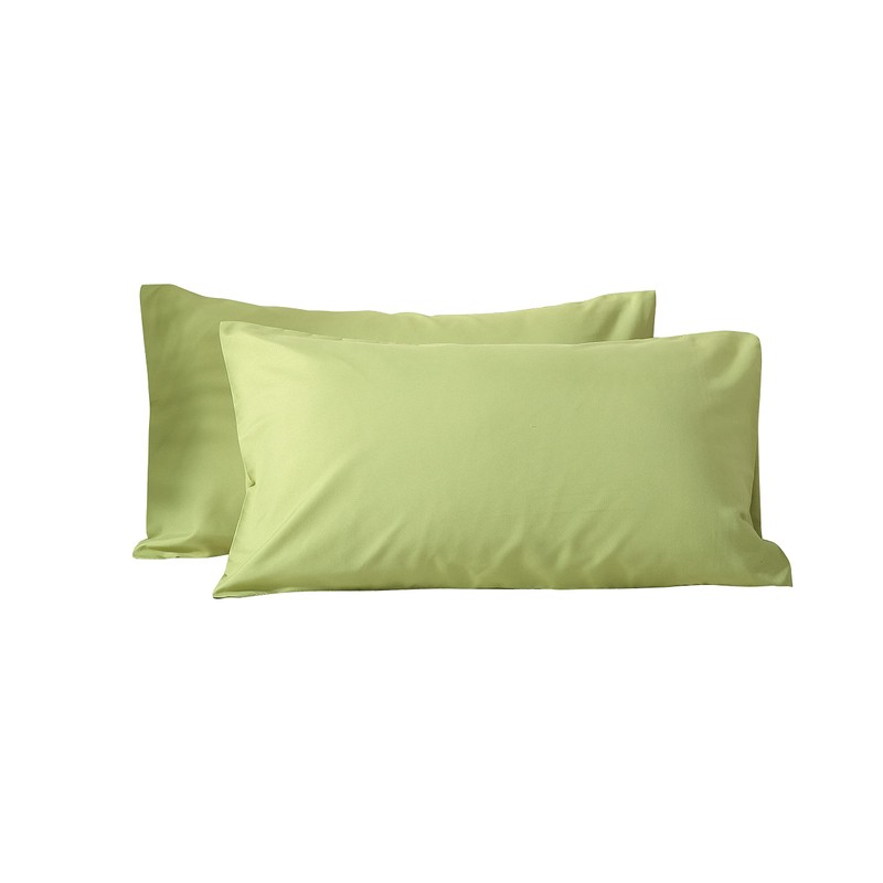 EVOLIVE Ultra Soft Brushed Microfiber Standard Size 20"x30" Pillowcases Pair