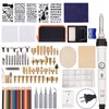 Wood Burning Kit with Soldering Iron Tips Multifunctional Wood Burner
