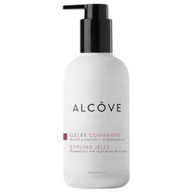 Alcôve - Styling Jelly - Versatile Styling Product - Light Hold - Define Curls - All Hair Types - No Residue - Anti-frizz - Heat Protection - Mango Extract and Shea Butter - Color-Safe - 8.5 oz