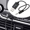 Create idea 2Pcs USB Bluetooth to AUX Cable Receiver 3.5mm