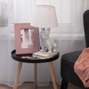 AmeliaHome Velvet Velvet Look Picture Frame Fox Red, Velvo Fuchsrot