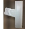 Unbranded Downspout Gutter Y Connector 3x4 Standard Left High Gloss