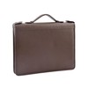 Divergent Retail DR334 Real Leather Portfolio Case with Carry Handle