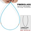 GURADESIGN 23.8FT Fiberglass Running Electrical Wire Cable Glow Rods Wire