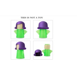 georglasko_8 Angry Mama Microwave Cleaner Steam Cleaning Kitchen Gadget Tool​ Disinfect Clean