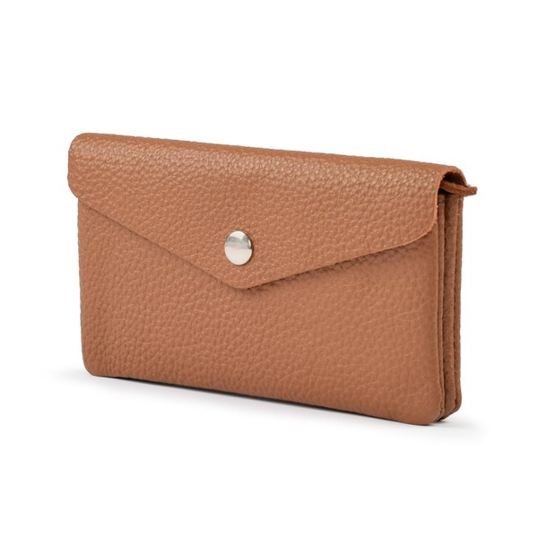 1965 Genuine Leather Men's Wallet with Zip Landscape Format, Stylish
