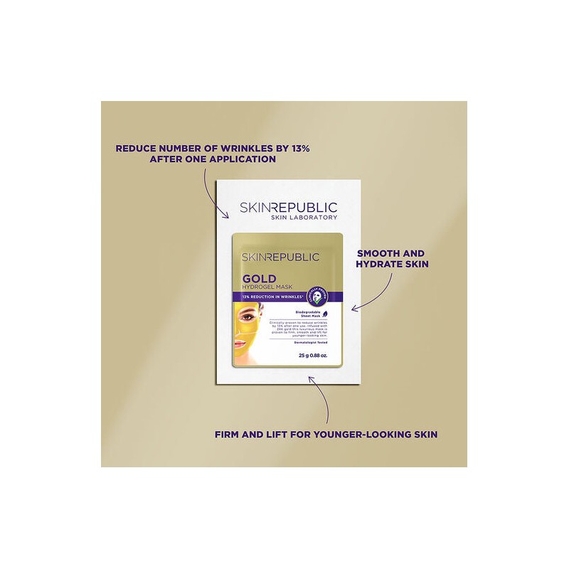 Skin Republic Gold Hydrogel Mask