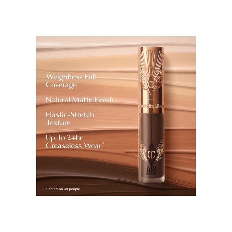 Charlotte Tilbury Airbrush Flawless Crease-Proof Long-Wear Blur Concealer with Hyaluronic