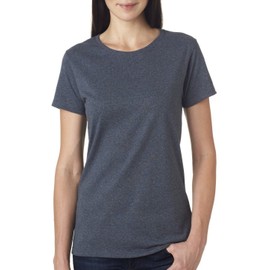 Fashion Gildan 5000L GD Crew Neck T Shirt Dark Heather Large