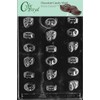 MARDI GRAS INTERNATIONAL CANDY MOLD CHOCOLATE