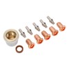12 Pcs Set 52582 Electrode 51313 P1.0 Nozzle 60432 Shield