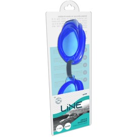 LINE Kids Swimming Goggles for Girls Boys Eye Protection Blue