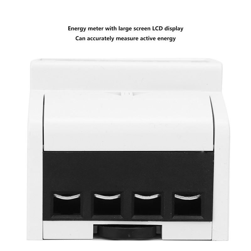 DDS6619-015 Single Phase Energy Meter 4P Multi Function LCD Display