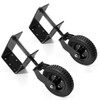 Stark 2-Pieces Universal 8" Flat-Free Tire Gate Wheel Spring-Loaded Suspension