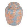 Creative Co-Op Decorative Ceramic Ginger Jar with Lid for Spaces,