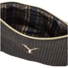 Global Arrow Tricot Initial Flat Pouch BK/Y Size: Approx. W16