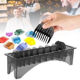 Watris Veiyi Clipper Guard Holder, Clipper Comb Holder Case, Professional Barber Guards for Universal Hair Clippers