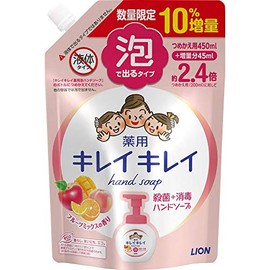 Kirei Kirei Foam Hand Fruit Mix Replacement Large Quantity 15.7 fl oz (450 + 45 ml)