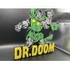 Dr. Doom Logo Sign Display | 3D Wall Desk Shelf