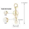 Initial Keychain, Cute Keychains for Women, Car Key Chain Flower