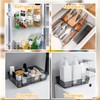 ZDNT Pack of 8 Fridge Space Allocator Fridge Organiser Fridge