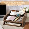DoubleFill 2 Pcs Wooden Letter Trays Wood Letter-Size Desk Organizer