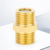 TAILONZ PNEUMATIC 2PCS Brass Check Valve 1/2" Male to 1/2"