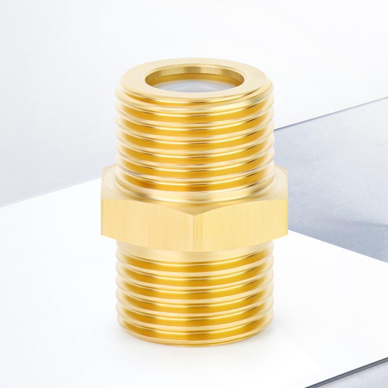 TAILONZ PNEUMATIC 2PCS Brass Check Valve 1/2" Male to 1/2"
