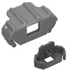 Compatible with Beko Dishwasher Rail Cap end Front And Rear