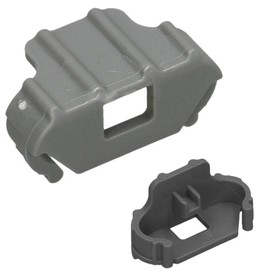 Compatible with Beko Dishwasher Rail Cap end Front And Rear replacements for DE3430FS, DE3761FS, DE3762FS 1732840100 (2 Pack)