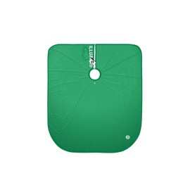 Illuzien Green Ski Mask PRO Barber Cape, Hair Cut Drape, Water-Resistant Barber Accessories, Professional Cape