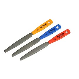 Hosco TLNF3E Double Edge Nut File Set For Electric Guitar