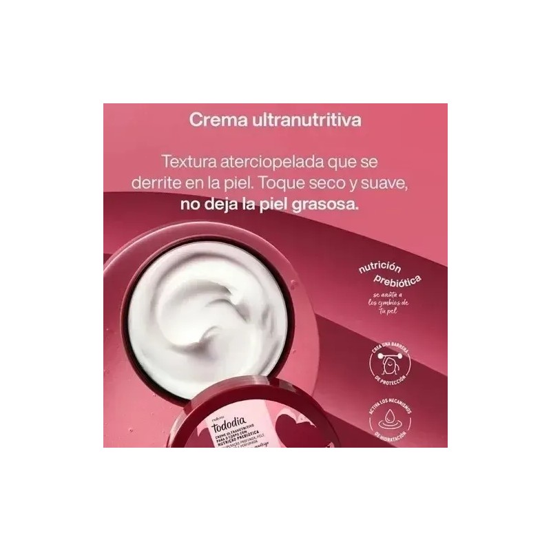 Natura Tododia Crema Ultra Nutritiva Cereza y Avellana 200ml