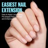 TOMICCA Extra Short Oval Nail Tips - 360Pcs Soft Gel