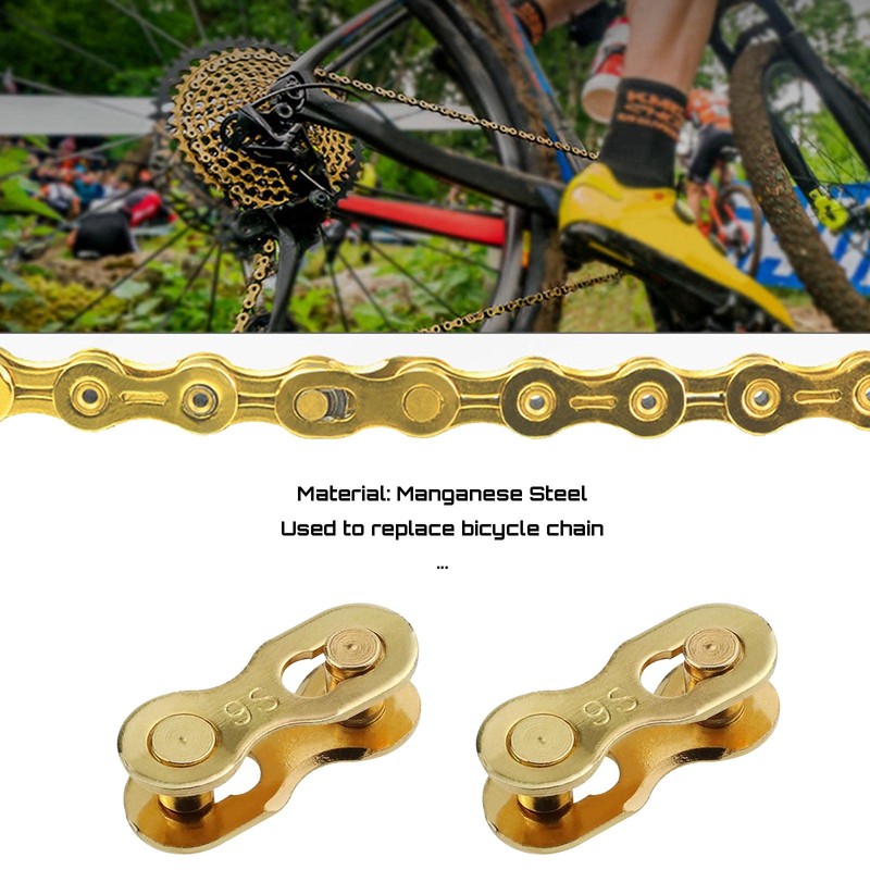eMagTech 5 Pair of Bicycle Chain Links for 9 Speed